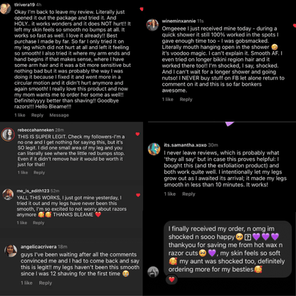 Bleame Crystal Hair Eraser